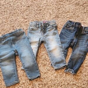 Old Navy Kids Blue Denim Jeans Trio
